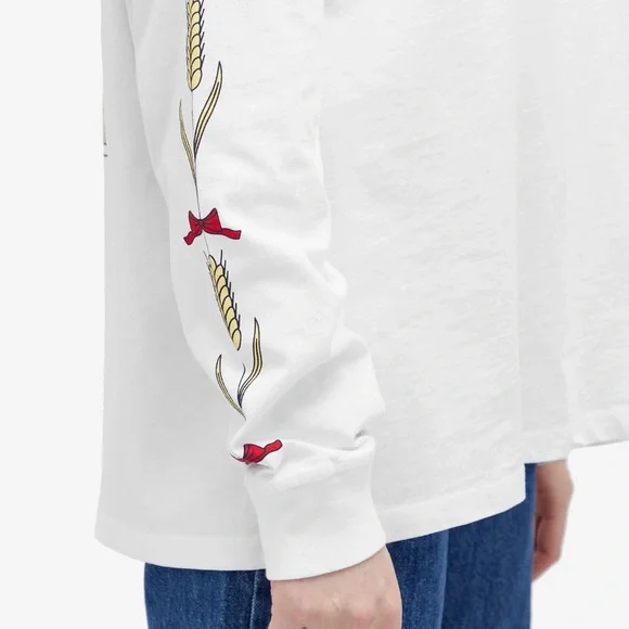 Damson Madder Fresh Bread Long Sleeve Tshirt - Picture 5 of 11